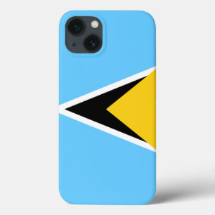 Saint Lucia Flag iPhone 13 Case