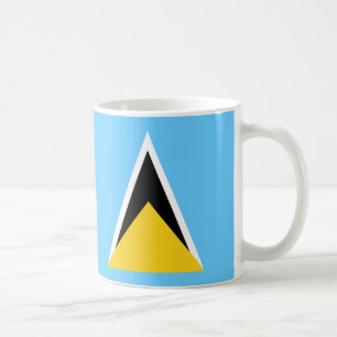 Saint Lucia Flag Ceramic Mug
