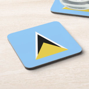Saint Lucia flag Coaster