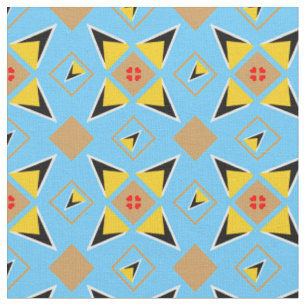 Saint Lucia Flag & Lucia Trendy Fabric fashion