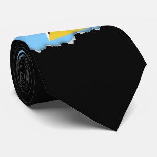 Saint Lucia Flag Tie