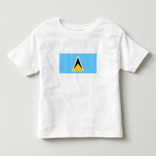 Saint Lucia Flag Toddler T-shirt