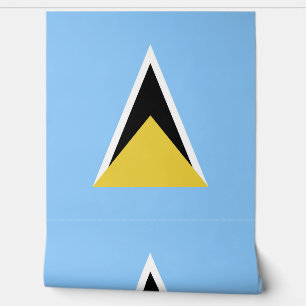 Saint Lucia flag Wallpaper