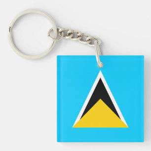 Saint Lucia Keychain