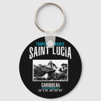 Saint Lucia Keychain