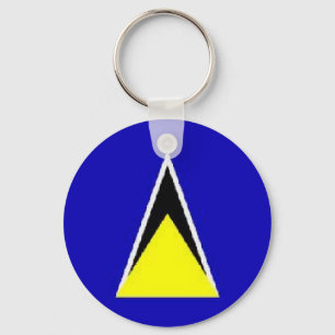 Saint Lucia Keychain