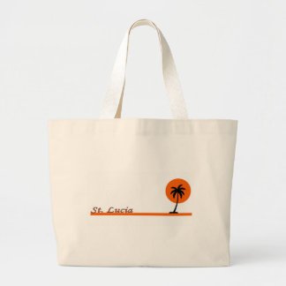 Saint Lucia Large Tote Bag