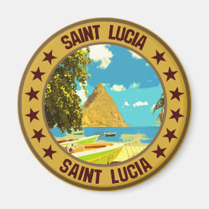 Saint Lucia                                        Magnet