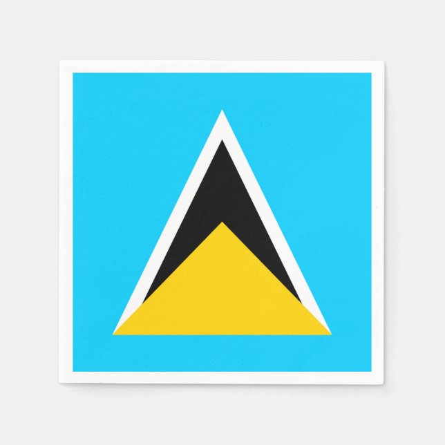 Saint Lucia Napkin (Front)