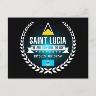 Saint Lucia Postcard