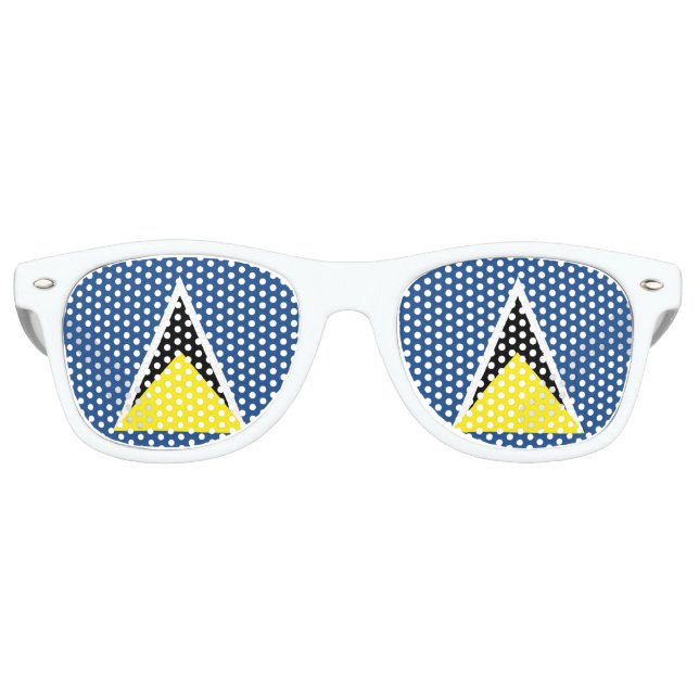 Saint Lucia Retro Sunglasses (Front)