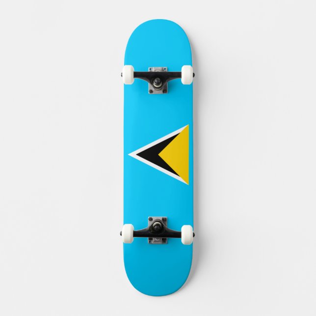 Saint Lucia Skateboard (Front)