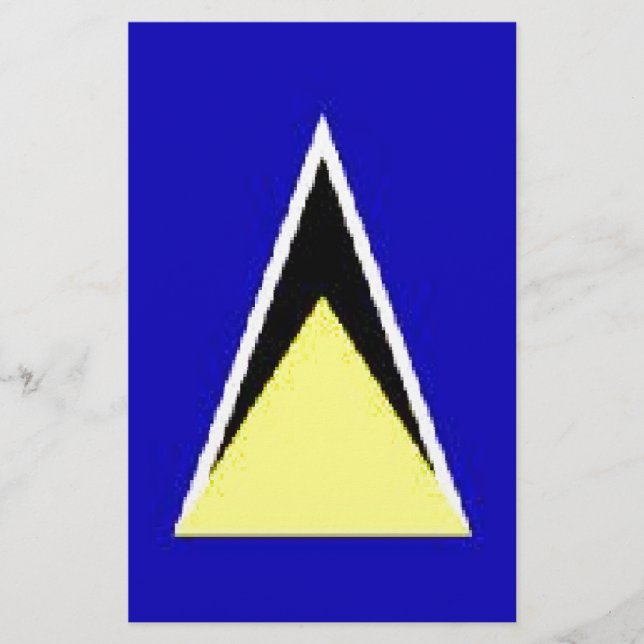 Saint Lucia Stationery (Front)