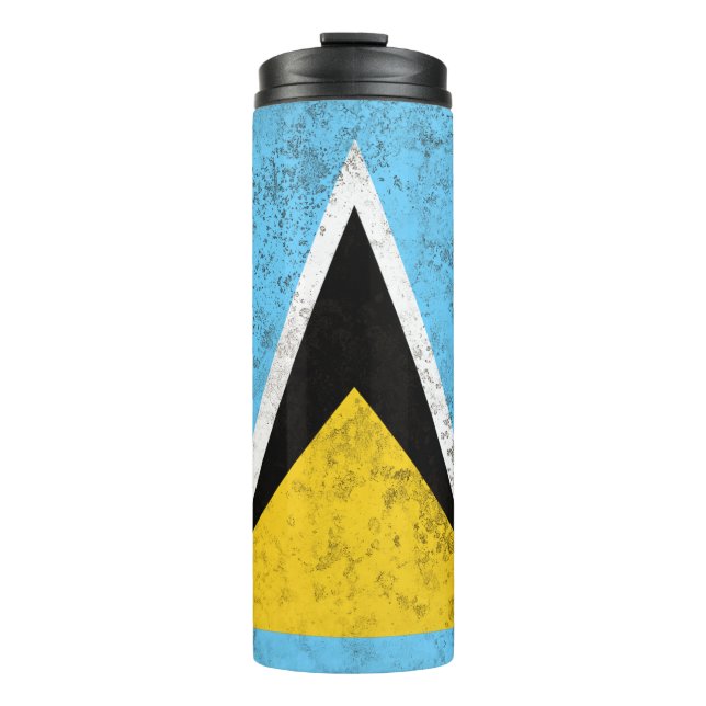 Saint Lucia Thermal Tumbler (Front)