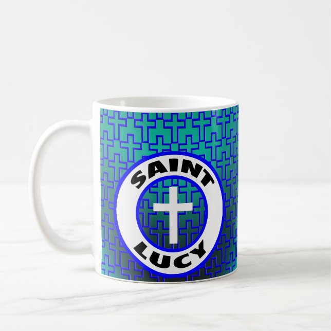 Saint Lucy Coffee Mug (Left)
