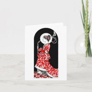 Saint-Lucy de Syracuse Carte pour notes