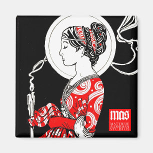 Saint-Lucy de Syracuse Magnet (Carré)