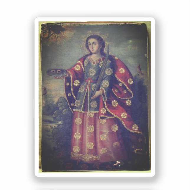Saint Lucy in the style of Cusco School (Front)