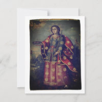 Saint Lucy in the style of Cusco School