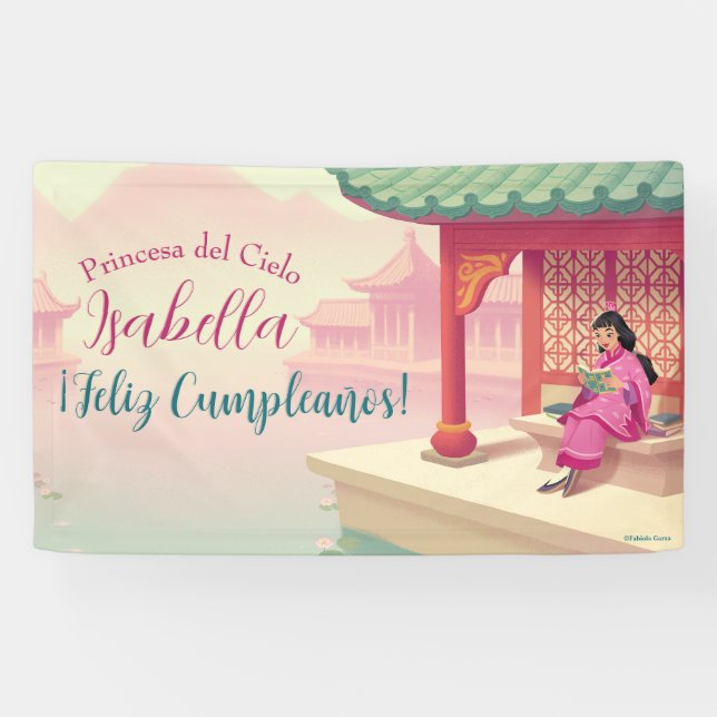 Saint Lucy Yi Zhenmei Banner (Spanish) (Horizontal)