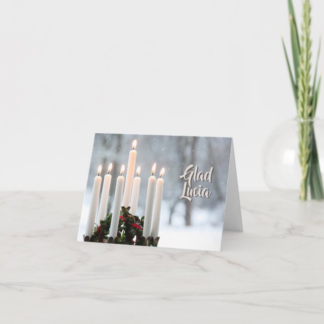 Saint Lucy's Day Card (Front)