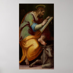 Saint Luke - Giorgio Vasari Poster d'Art
