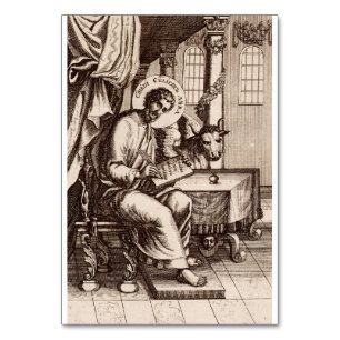 Saint Luke the Evangelist and Apostle Table Number