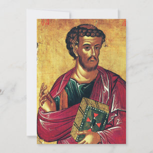 Saint Luke the Evangelist Orthodox icon Invitation