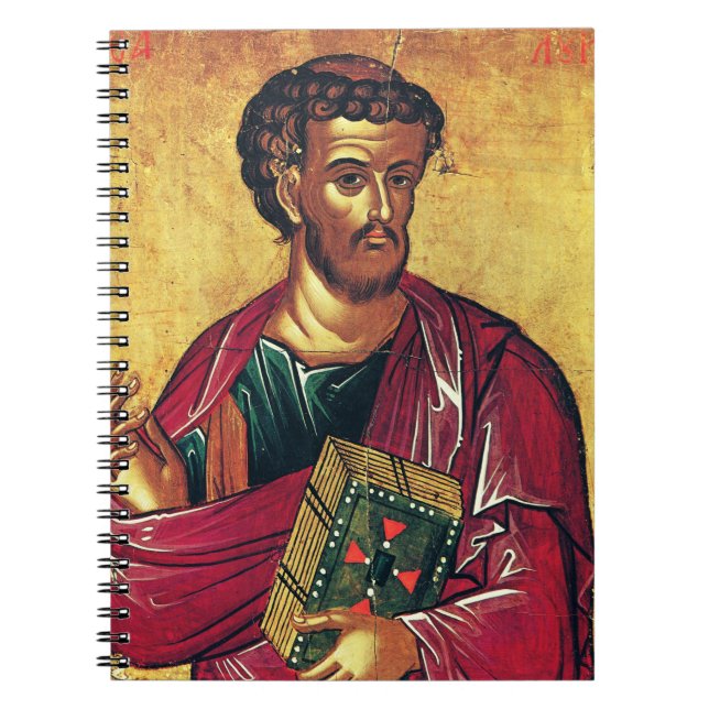 Saint Luke the Evangelist Orthodox icon Notebook (Front)