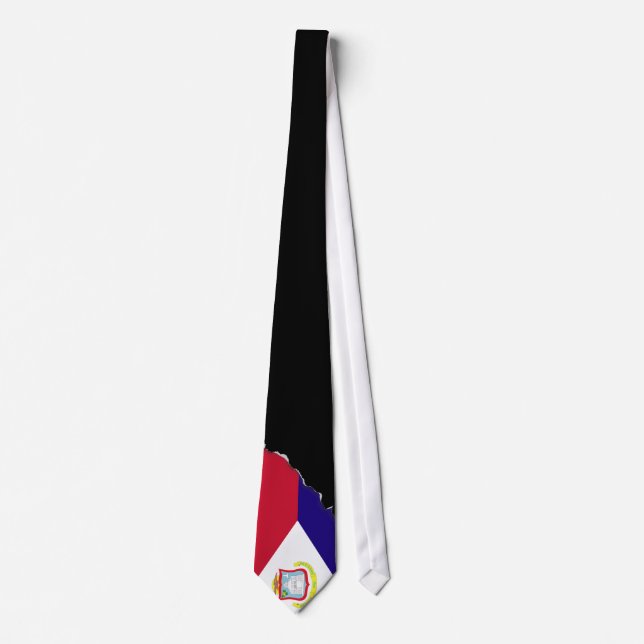 Saint Maarten Flag Tie (Front)