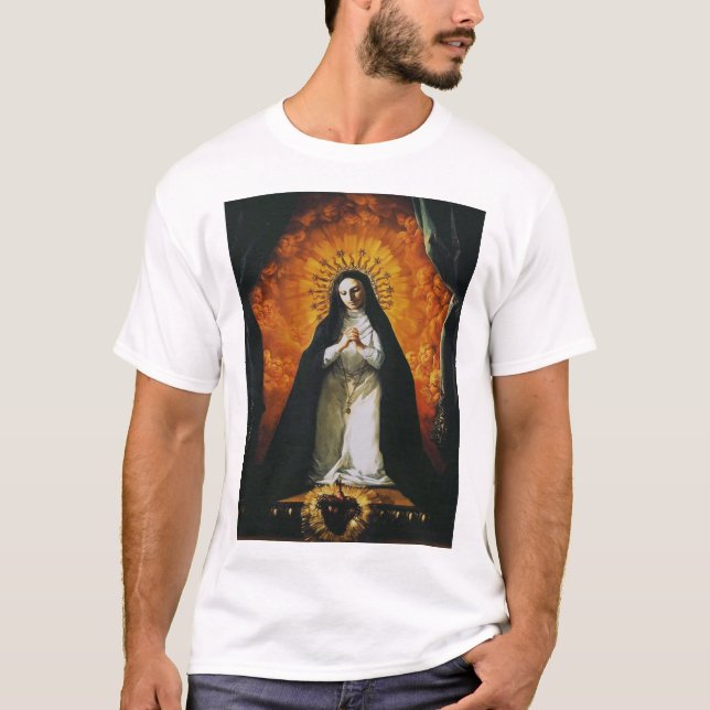 Saint Margaret Mary Alacoque T-Shirt (Front)