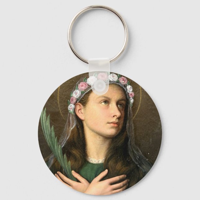 Saint Maria Goretti Keychain (Front)