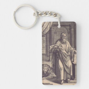Saint Mark the Evangelist Keychain