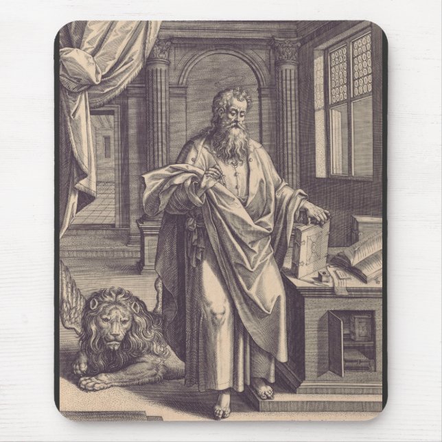 Saint Mark the Evangelist Mouse Pad (Front)