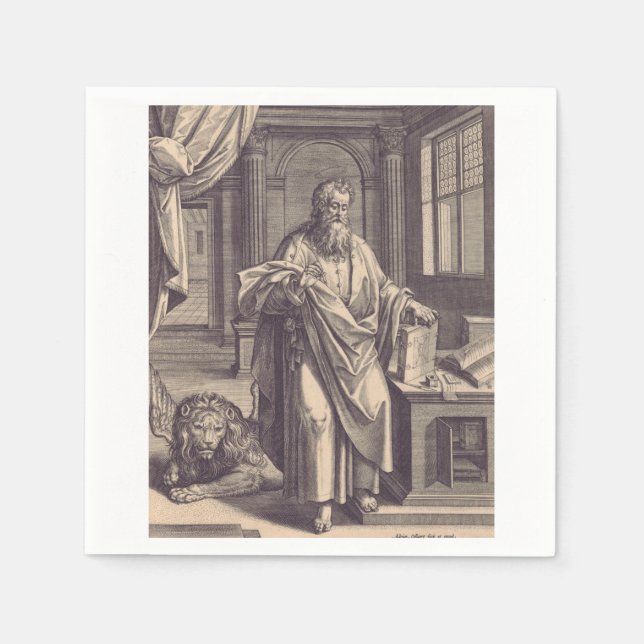 Saint Mark the Evangelist Napkin (Front)