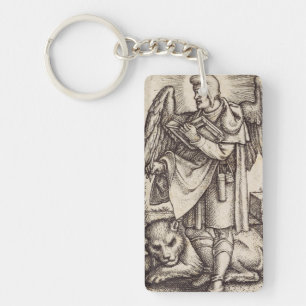 Saint Mark the Evangelist patron of Venice Keychain