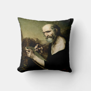 Saint Mark the Evangelist Throw Pillow