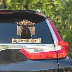 Saint Maron, Maronite Church Sticker