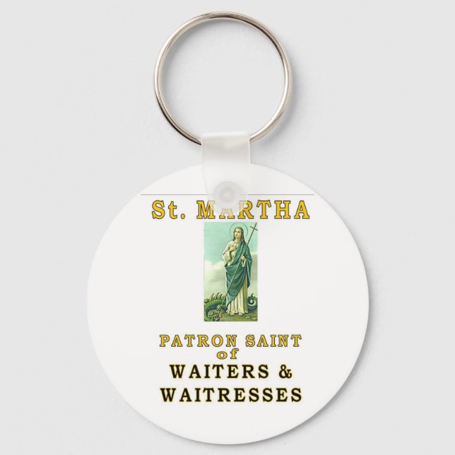 SAINT MARTHA KEYCHAIN (Front)