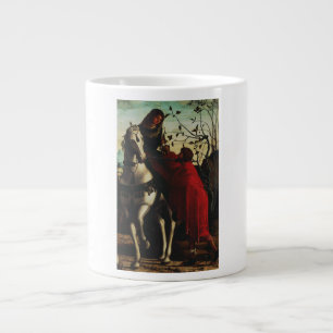 Saint Martin and the Beggar Large Coffee Mug
