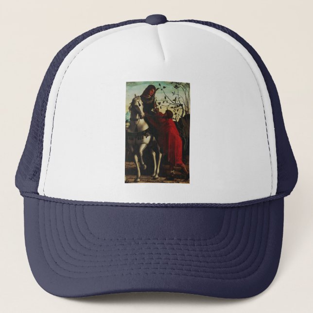 Saint Martin and the Beggar Trucker Hat (Front)