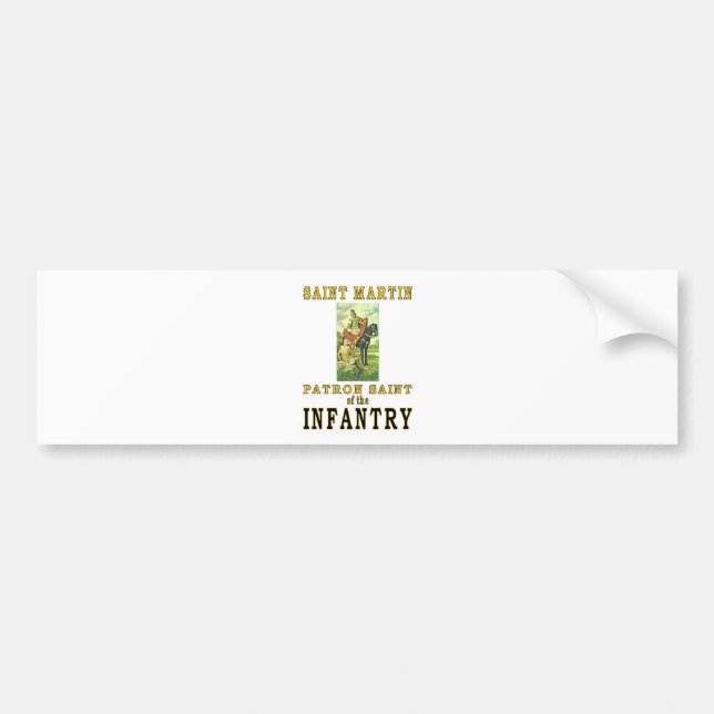 SAINT MARTIN BUMPER STICKER (Front)