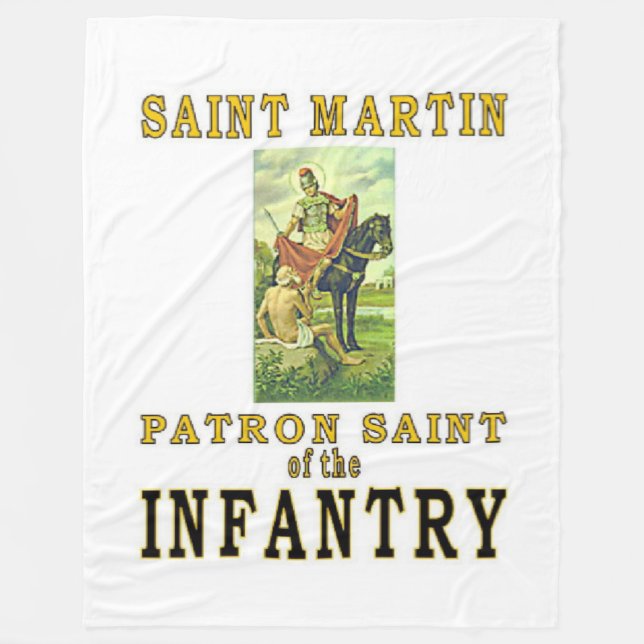 SAINT MARTIN FLEECE BLANKET (Front)
