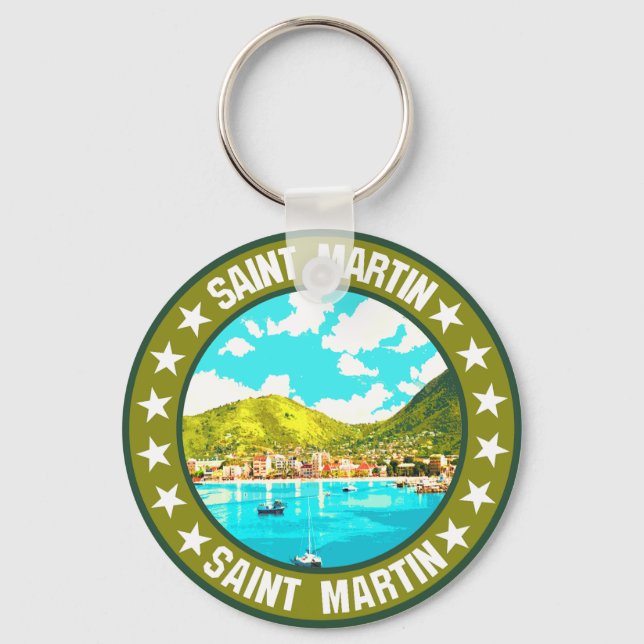 Saint Martin                                       Keychain (Front)