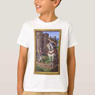 Saint Martin of Tours cutting his cloak in two T-Shirt