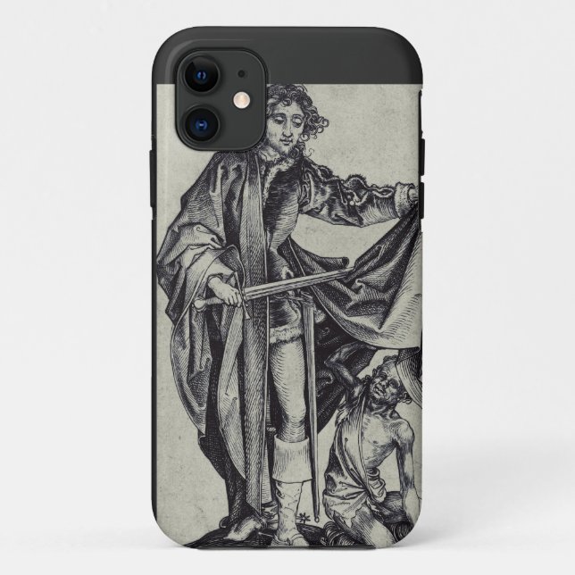 Saint Martin of Tours Engraving Art Case-Mate iPhone Case (Back)