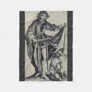 Saint Martin of Tours Fleece Blanket
