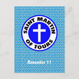 Saint Martin of Tours Postcard