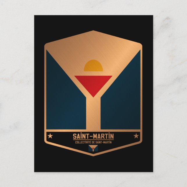 Saint Martin Postcard (Front)