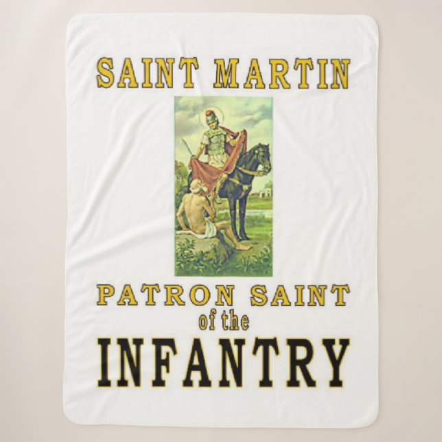 SAINT MARTIN SHERPA BLANKET (Front)